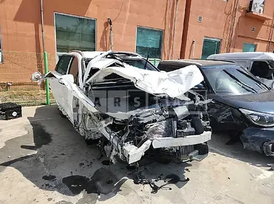 Photo 1 of 40: 2021 Hyundai Santa Fe, VIN KMHS381HGMU344096 — Korean insurance auction
