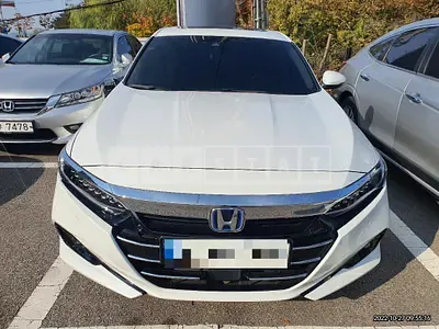 Photo 1 of 28: 2021 Honda Accord Hybrid, VIN 1HGCV3690MA511280 — Korean insurance auction