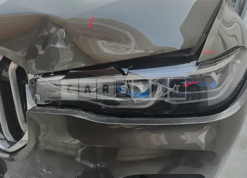Photo 2 of 9: 2022 BMW X7 xDrive40d, VIN WBATB4100N9J17302 — Korean insurance auction