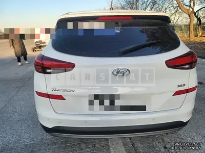 Photo 1 of 18: 2018 Hyundai Tucson 1.6, VIN KMHJ2817GKU816019 — Korean insurance auction
