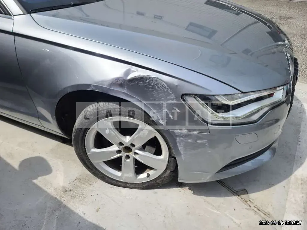 Photo 2 of 22: 2015 Audi A6 35 TDI, VIN WAUZZZ4G0FN033792 — Korean insurance auction