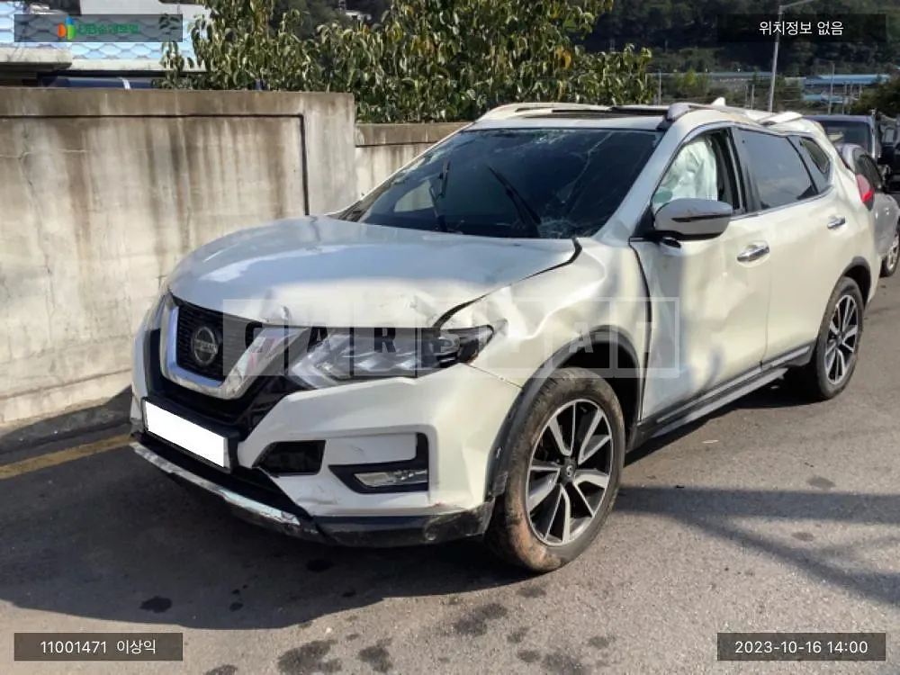 Photo 2 of 14: 2019 Nissan X-Trail, VIN JN1AT2MVXJW000263 — Korean insurance auction