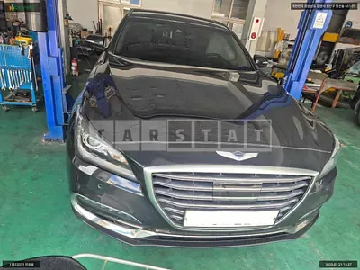 Photo 1 of 37: 2017 Hyundai Genesis G80, VIN KMHGL41DDJU251019 — Korean insurance auction