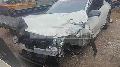 Photo 1 of 29: 2022 Kia EV6, VIN KNAC381AFNA081809 — Korean insurance auction