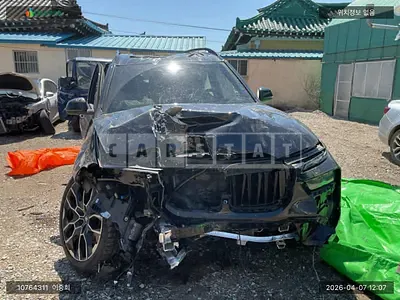 Photo 1 of 19: 2023 BMW X7 xDrive40i, VIN WBA21EM06R9T09510 — Korean insurance auction