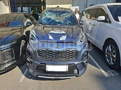 Photo 1 of 48: 2019 Kia Sportage, VIN KNAPP81ABKK703308 — Korean insurance auction