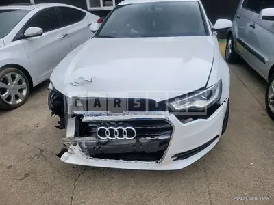 Photo 1 of 18: 2015 Audi A6 35 TDI, VIN WAUZZZ4G0FN020329 — Korean insurance auction