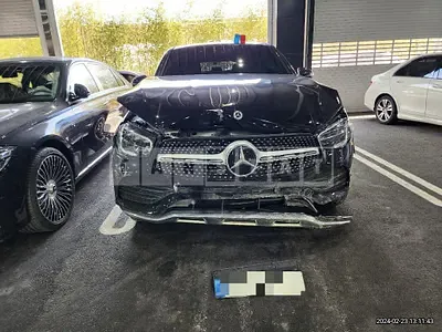 Photo 1 of 26: 2022 Mercedes-Benz GLC300 e 4Matic Coupe, VIN W1N0J5DB3NG075739 — Korean insurance auction
