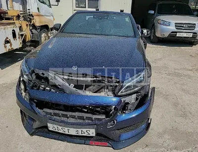 Photo 1 of 9: 2018 Mercedes-Benz C200 Cabriolet, VIN WDDWK4CB9JF680462 — Korean insurance auction