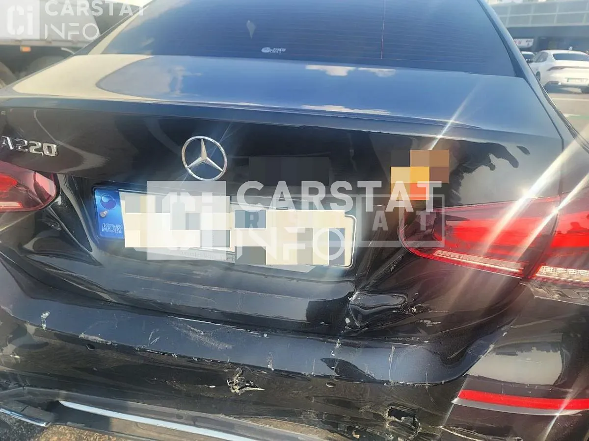 Photo 3 of 3: 2021 Mercedes-Benz A220 Sedan, VIN W1K3G4EB2MJ273893 — Korean insurance auction