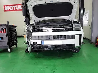 Photo 1 of 50: 2024 Hyundai Santa Fe, VIN KMHP3811BRU014556 — Korean insurance auction