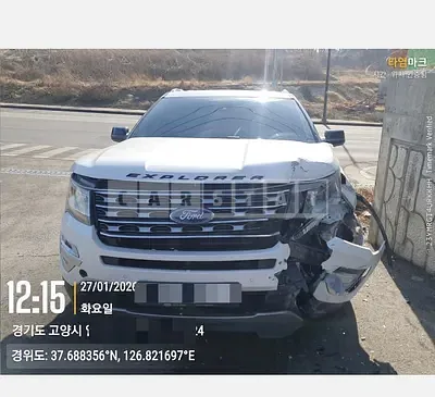 Photo 1 of 8: 2015 Ford Explorer 2.3 AWD — Korean insurance auction