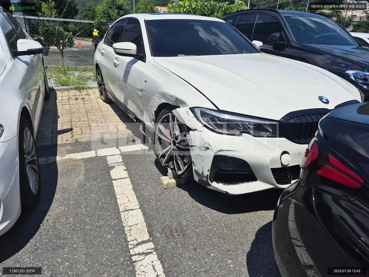 Photo 2 of 40: 2020 BMW 330e, VIN WBA5P7108LFJ93425 — Korean insurance auction