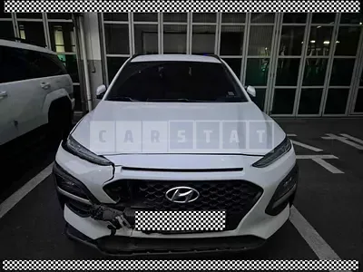 Photo 1 of 26: 2019 Hyundai Kona, VIN KMHK4815GKU401653 — Korean insurance auction