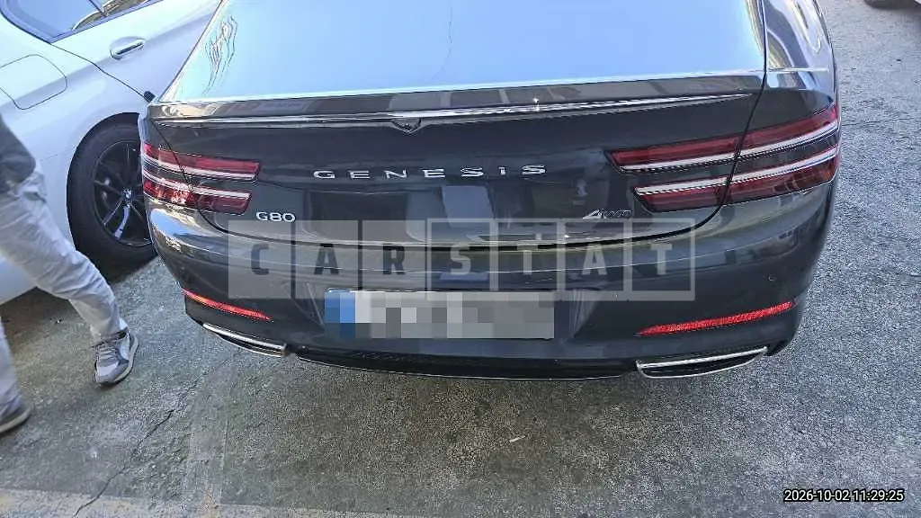 Photo 2 of 35: 2021 Genesis G80 AWD — Korean insurance auction