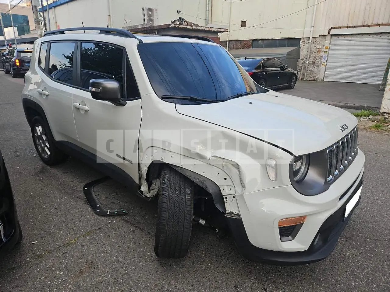 Photo 2 of 23: 2021 Jeep Zip Renegade 2.4 FWD, VIN 1C4NJCDB3MPN27852 — Korean insurance auction