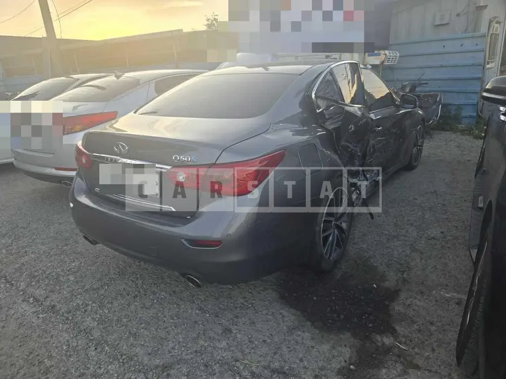 Photo 2 of 8: 2016 Infiniti Q50S Hybrid — Korean insurance auction