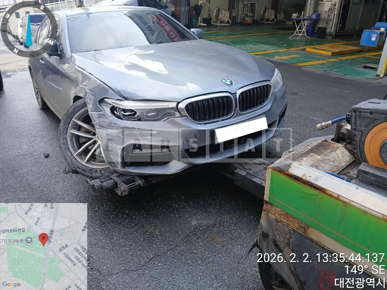 Photo 2 of 24: 2017 BMW 520d xDrive, VIN WBAJC5106HG468791 — Korean insurance auction