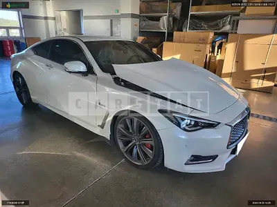 Photo 1 of 35: 2019 Infiniti Q60, VIN JNKFV7EK1JM630052 — Korean insurance auction
