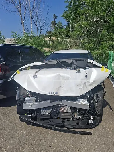 Photo 1 of 13: 2024 Kia EV6, VIN KNAC281AFRA208187 — Korean insurance auction