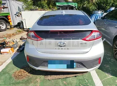 Photo 1 of 13: 2017 Hyundai IONIQ Electric, VIN KMHC051HFJU015043 — Korean insurance auction