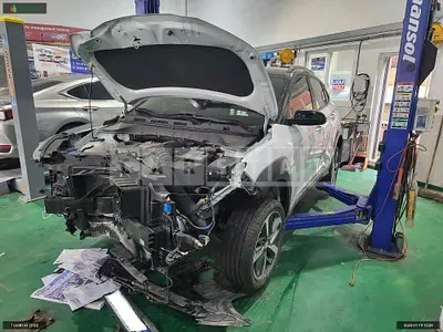 Photo 1 of 11: 2020 Hyundai Kona, VIN KMHK4815GLU641259 — Korean insurance auction