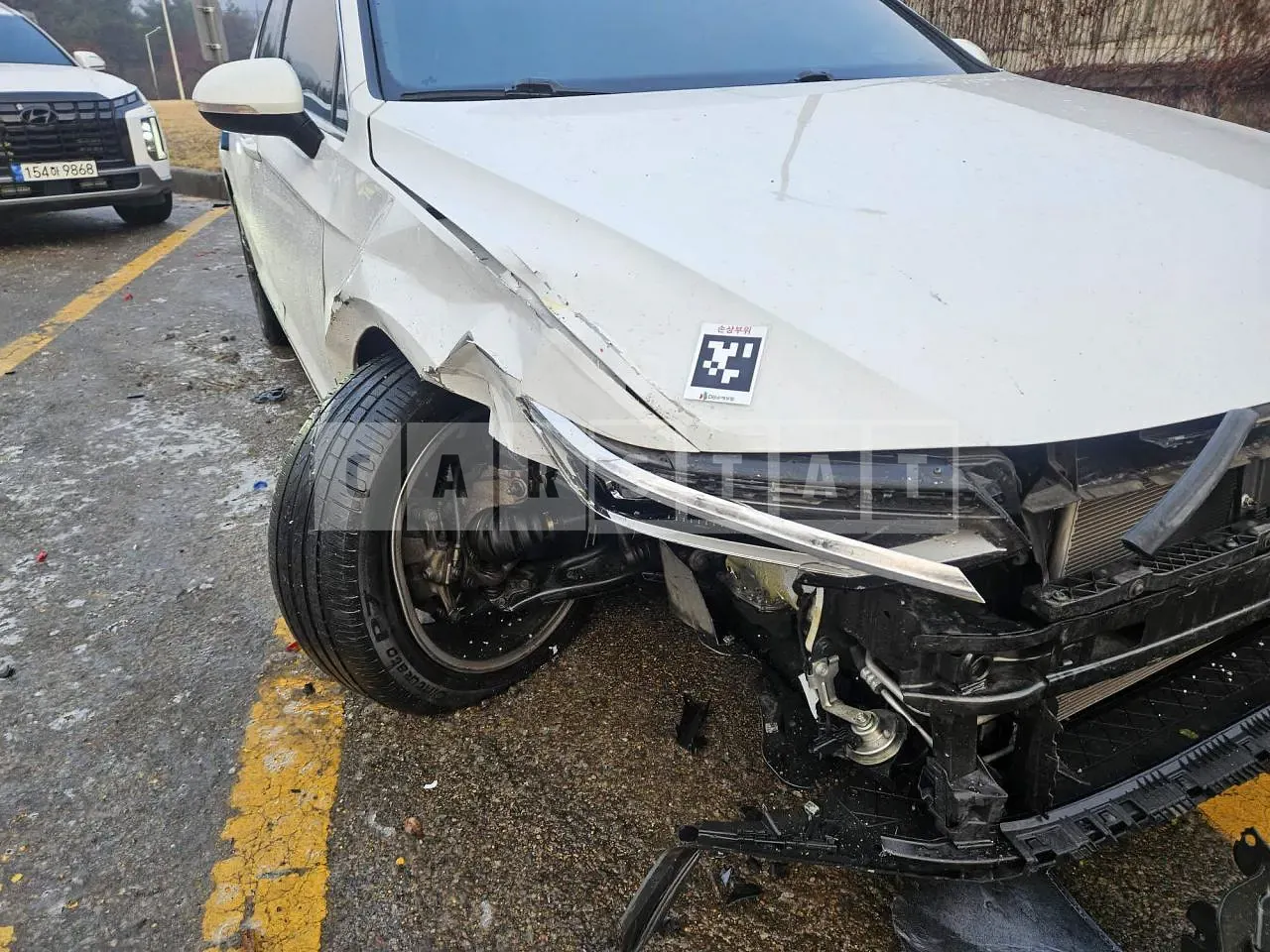 Photo 2 of 14: 2022 Volkswagen Passat GT 2.0 TDI, VIN WVWZZZ3CZNE029765 — Korean insurance auction