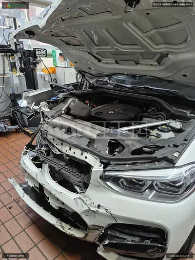 Photo 1 of 17: 2020 BMW X3 xDrive20d M Sport, VIN WBAUZ3107L9D30712 — Korean insurance auction