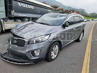 Photo 1 of 14: 2015 Kia Sorento, VIN KNAPS81ABFA001563 — Korean insurance auction