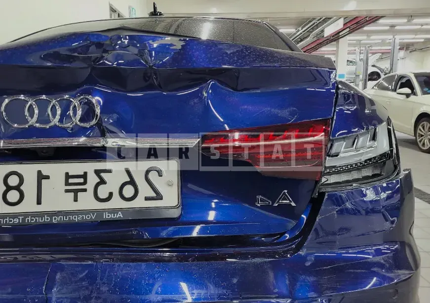 Photo 2 of 9: 2021 Audi A4 40 TFSI, VIN WAUZZZF44MA005534 — Korean insurance auction