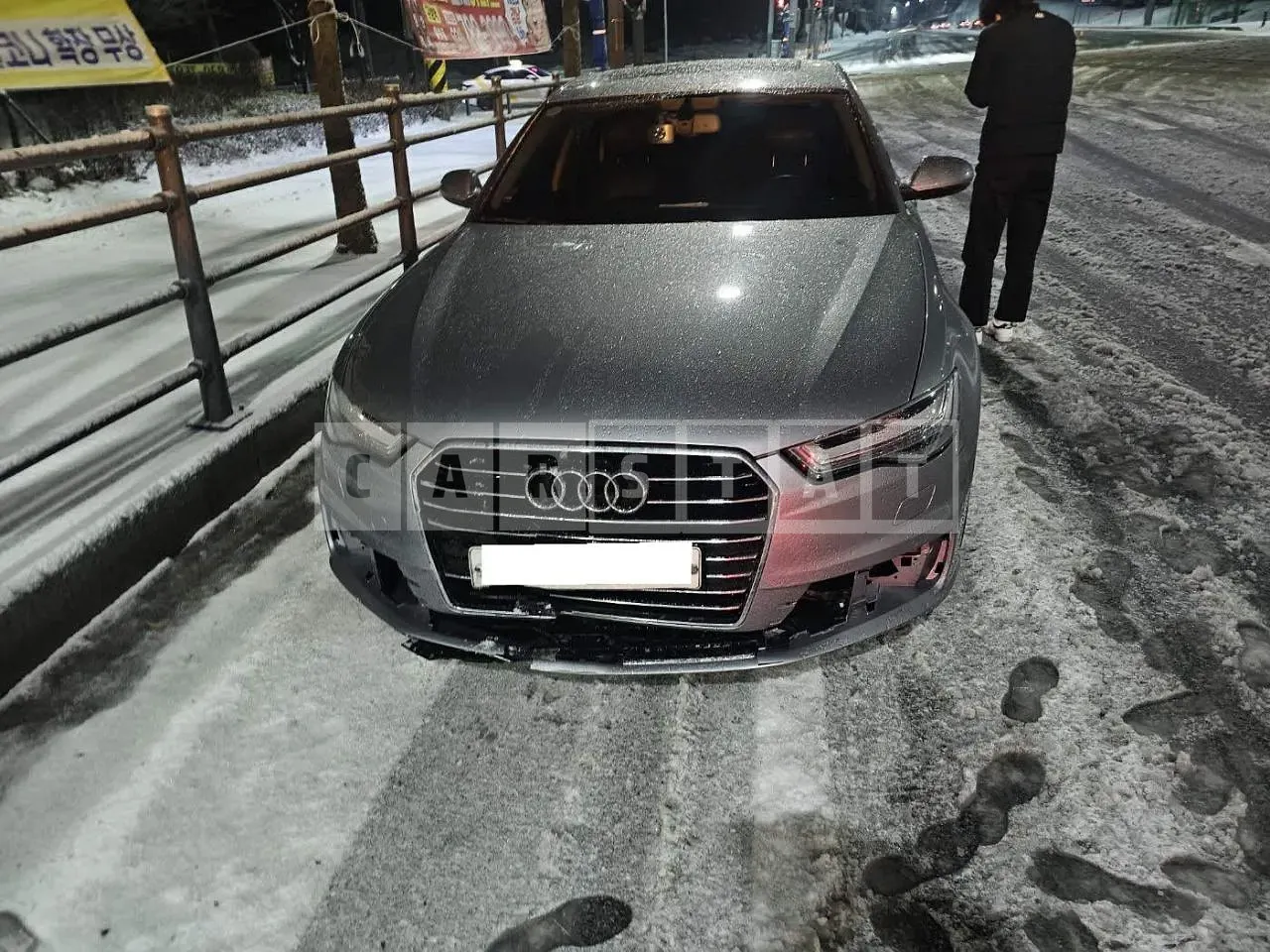 Photo 2 of 9: 2015 Audi A6 35 TDI, VIN WAUZZZ4G2GN035898 — Korean insurance auction
