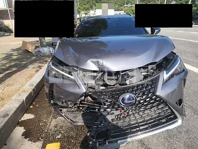 Photo 1 of 9: 2020 Lexus UX250h AWD, VIN JTHL9JBH7L2035363 — Korean insurance auction