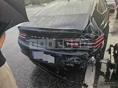 Photo 1 of 7: 2021 Genesis G80 2.5T — Korean insurance auction