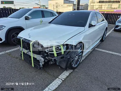Photo 1 of 24: 2023 Mercedes-Benz S400 d, VIN W1K6F3DB3PA213699 — Korean insurance auction