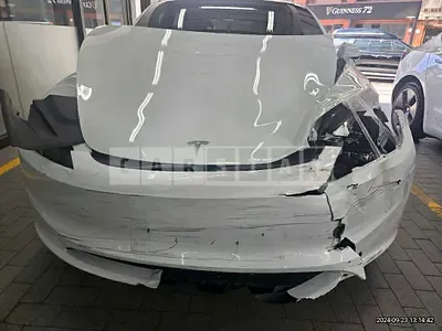 Photo 1 of 50: 2024 Tesla Model 3 Long Range, VIN LRW3E7EK9RC162784 — Korean insurance auction