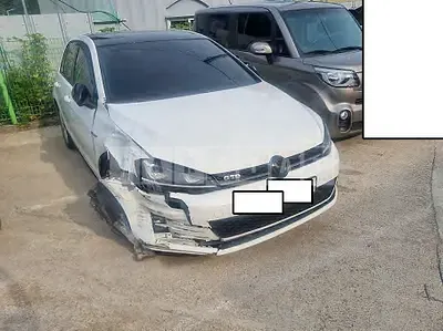 Photo 1 of 10: 2015 Volkswagen Golf 2.0 TDI BMT, VIN WVWZZZAUZFW003986 — Korean insurance auction