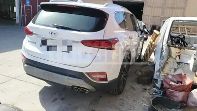 Photo 1 of 11: 2018 Hyundai Santa Fe 2.0, VIN KMHS381BBKU064020 — Korean insurance auction