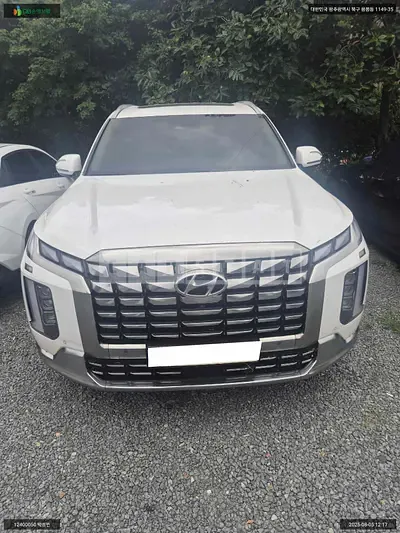 Photo 1 of 8: 2023 Hyundai Palisade, VIN KMHR581EDRU649559 — Korean insurance auction