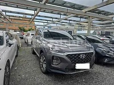 Photo 1 of 21: 2020 Hyundai Santa Fe, VIN KMHS281ABLU256908 — Korean insurance auction