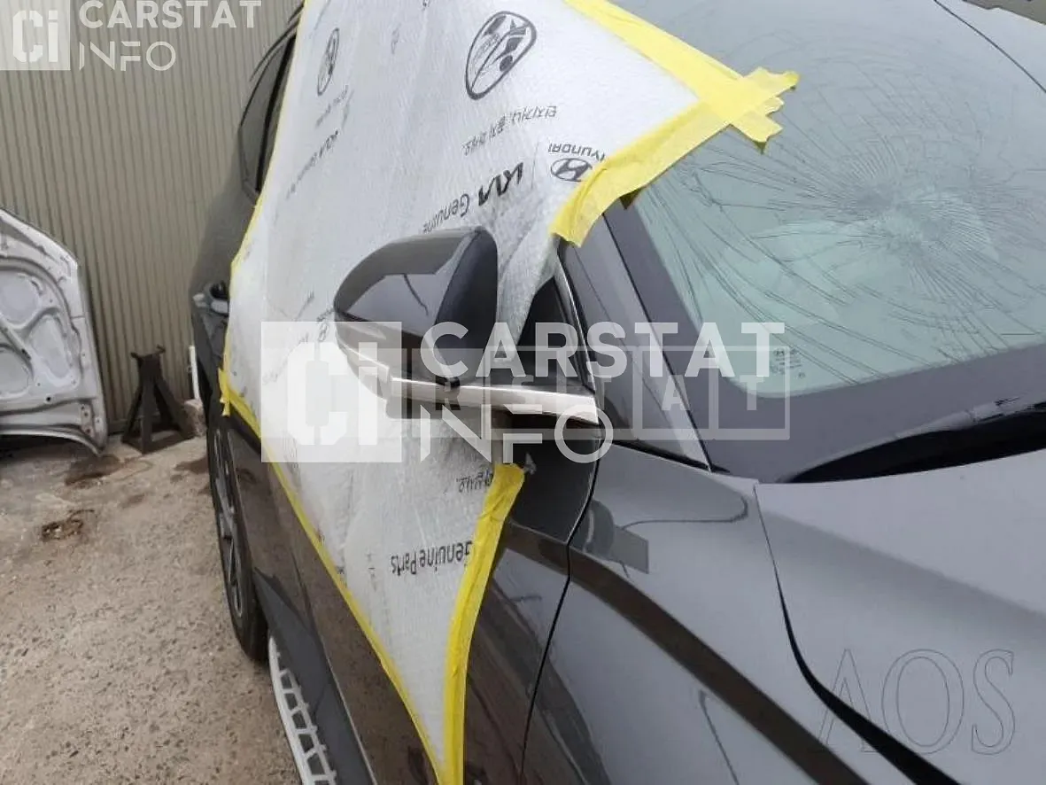 Photo 2 of 23: 2021 Hyundai Tucson, VIN KMHJE811BNU033003 — Korean insurance auction