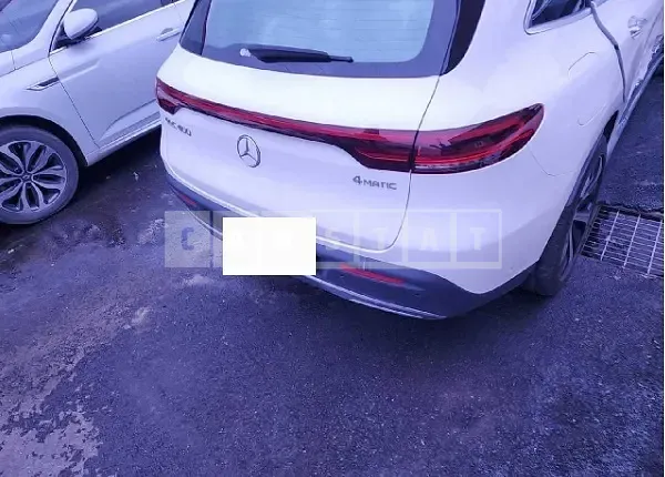 Photo 2 of 15: 2020 Mercedes-Benz EQC 400 4Matic, VIN W1K8P9AB5LF012008 — Korean insurance auction