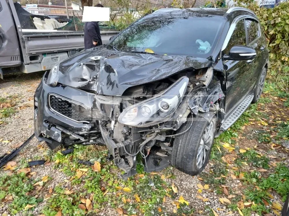 Photo 2 of 17: 2016 Kia Sportage, VIN KNAP6815GGK066538 — Korean insurance auction
