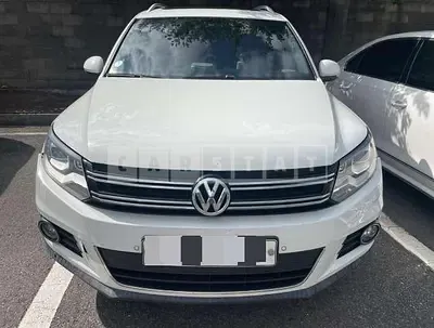 Photo 1 of 8: 2015 Volkswagen Tiguan 2.0 TDI Blue Motion, VIN WVGZZZ5N2FW595340 — Korean insurance auction