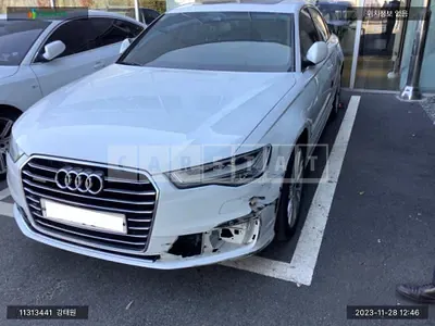 Photo 1 of 8: 2015 Audi A6 2.0 TDI, VIN WAUZZZ4G7GN091545 — Korean insurance auction