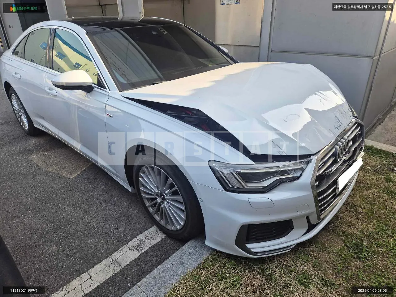 Photo 2 of 9: 2020 Audi A6 45 TFSI quattro, VIN WAUZZZF23LN049353 — Korean insurance auction