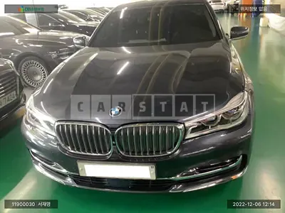 Photo 1 of 24: 2016 BMW 740Ld xDrive, VIN WBA7G8109GGJ35970 — Korean insurance auction