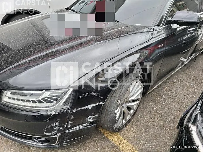 Photo 2 of 9: 2015 Audi A8L 60 TDI quattro, VIN WAUZZZ4H4FN036607 — Korean insurance auction