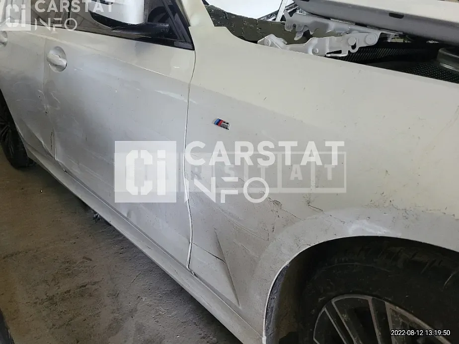 Photo 2 of 20: 2022 BMW 320i, VIN WBA5X5104NFL96996 — Korean insurance auction
