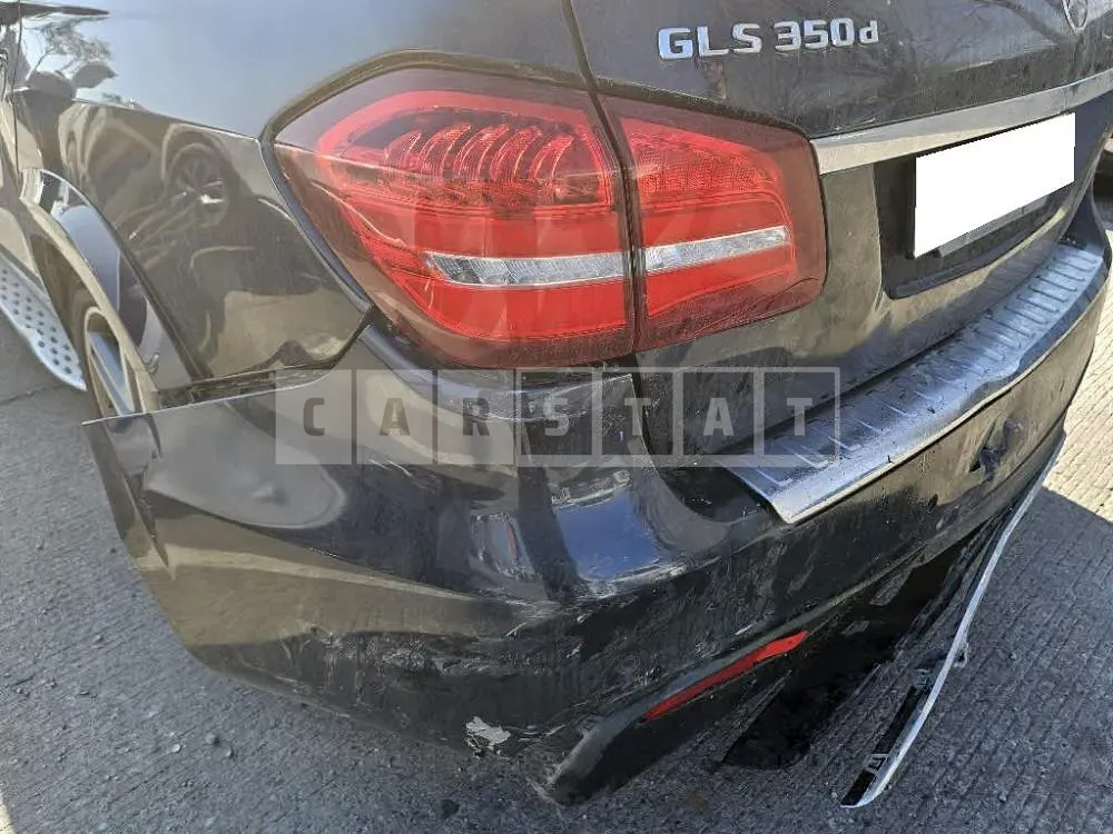 Photo 2 of 22: 2018 Mercedes-Benz GLS350d 4Matic, VIN WDCDF2EE5JB094280 — Korean insurance auction