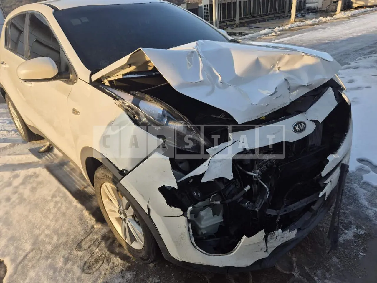 Photo 2 of 14: 2016 Kia Sportage, VIN KNAPN815GGK166650 — Korean insurance auction